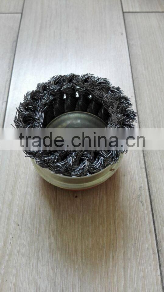 70mm x M14, 95mm x M14 TWIST KNOT CUP BRUSH