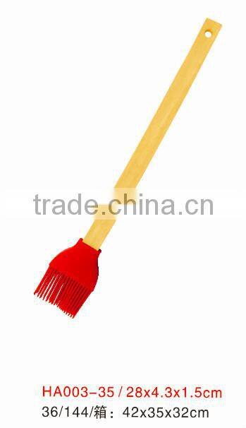 Long handle silicone baking and pastry brush