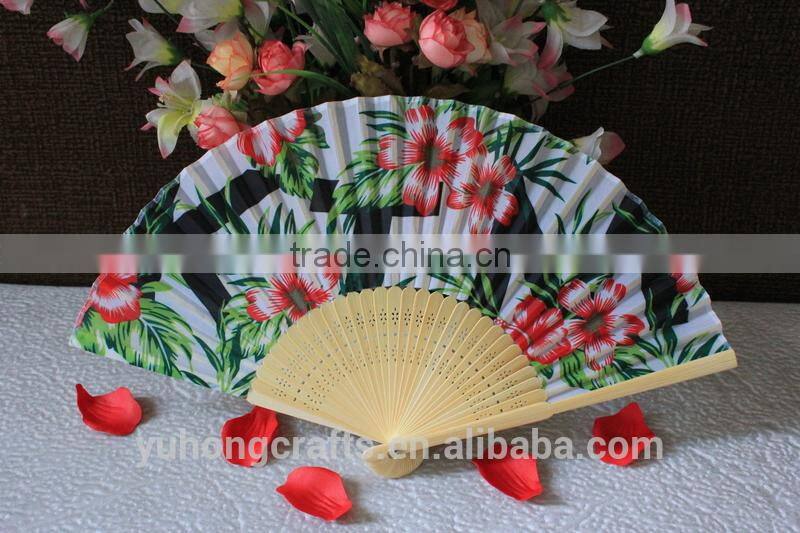 Promotional ons-side printing advertising fan