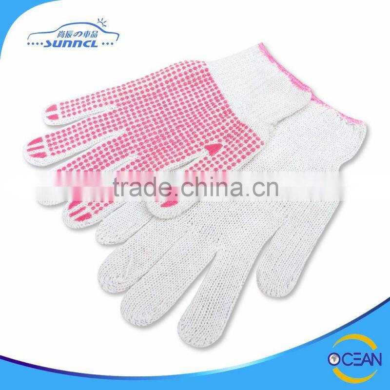 Cheap and Useful Cotton Working Safety Gloves