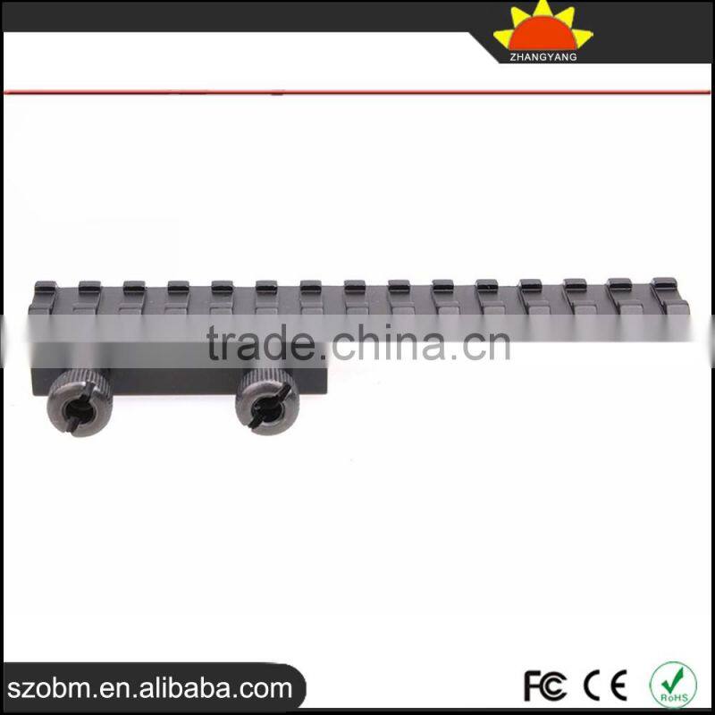 Y0032-D 150mm Tactical Gun Mount Rail Weaver Adaptor For Flashlight scopes Mount