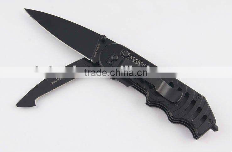 New design Multi functional stainless steel folding pocket strider knife C0699B