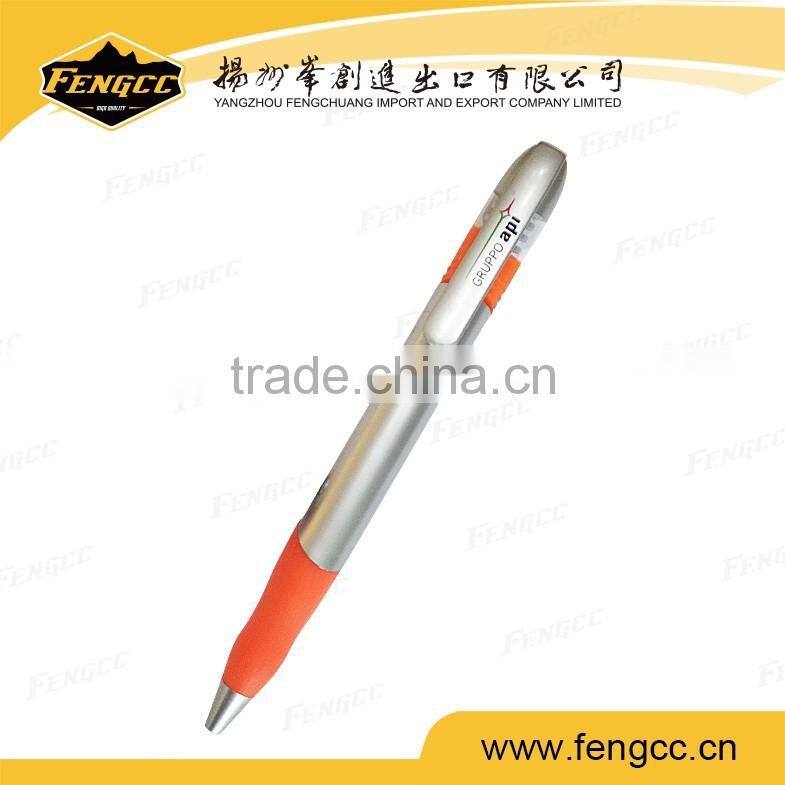 customized logo hotel ball point pen / gel pen with plastic material