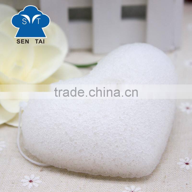 Disposable Skin Care Body Cleaning Baby Clay konjac sponge