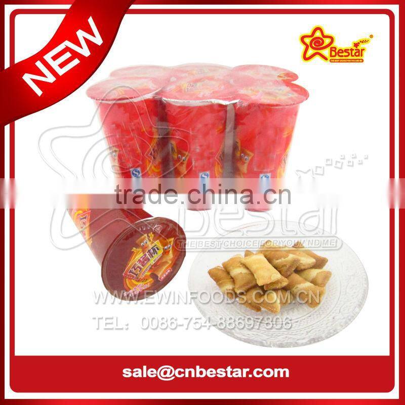 Hot Item!!! Biscuit Egg Roll Center Filled Jam