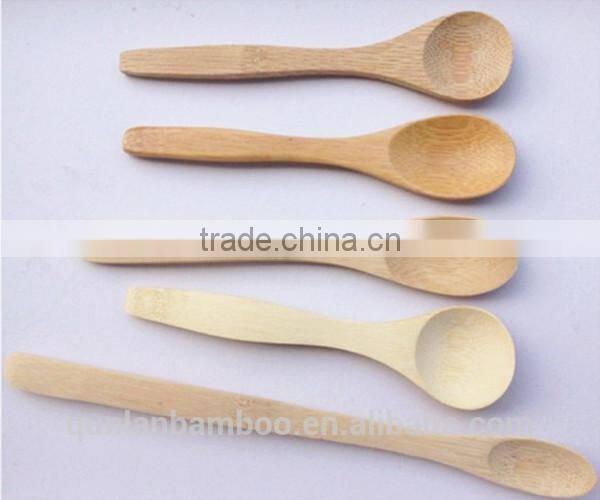 Mini Bamboo Engraved Popsicle Spoon