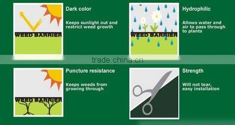 pp nonwoven fabric for weed control used in agriculture China manufacturers