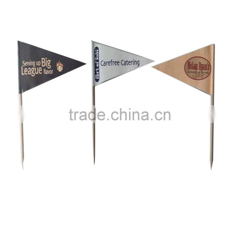 New product custom-made birthday flag food toothpicks