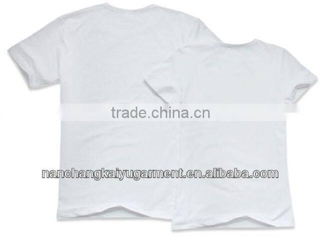 95% cotton 5% elastane couple lover t shirt print