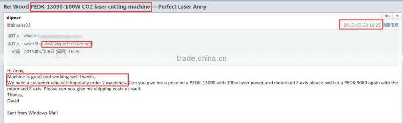 2016 good quality Wood Acrylic Gift Box Engraving machine made in china