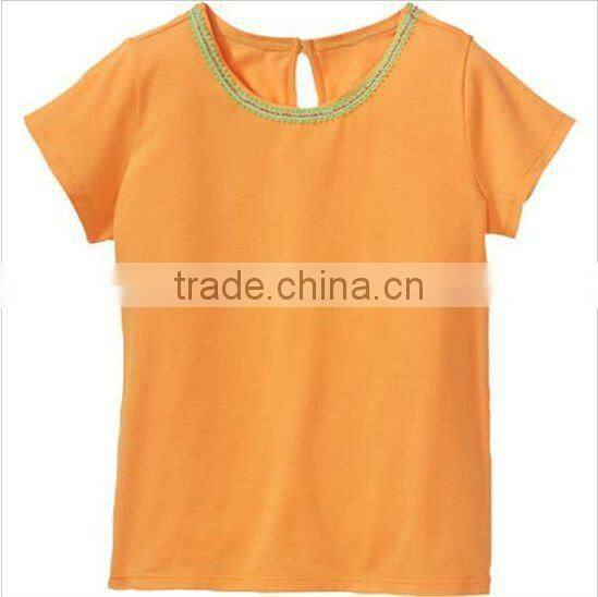 Women O-Neck Pink T-Shirt
