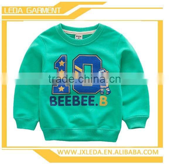 Kid fashion crewneck sweatshirt from China factory