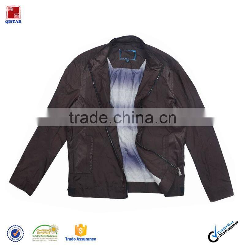 Spring Nice Cool Wrinkle Design Guys Blue Jackets For Men