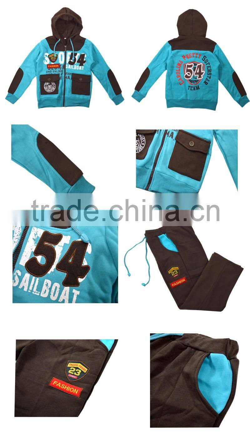 Cheap Price Kid Swear Suit / Winter & Autumn Sweart Set For Boys