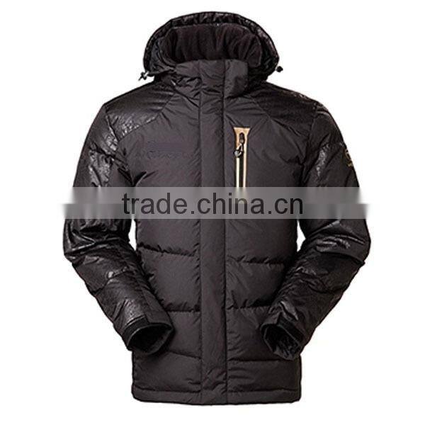 2015 New Style Man's & Woman's Short Breathable Ski Jacket With Hoodie