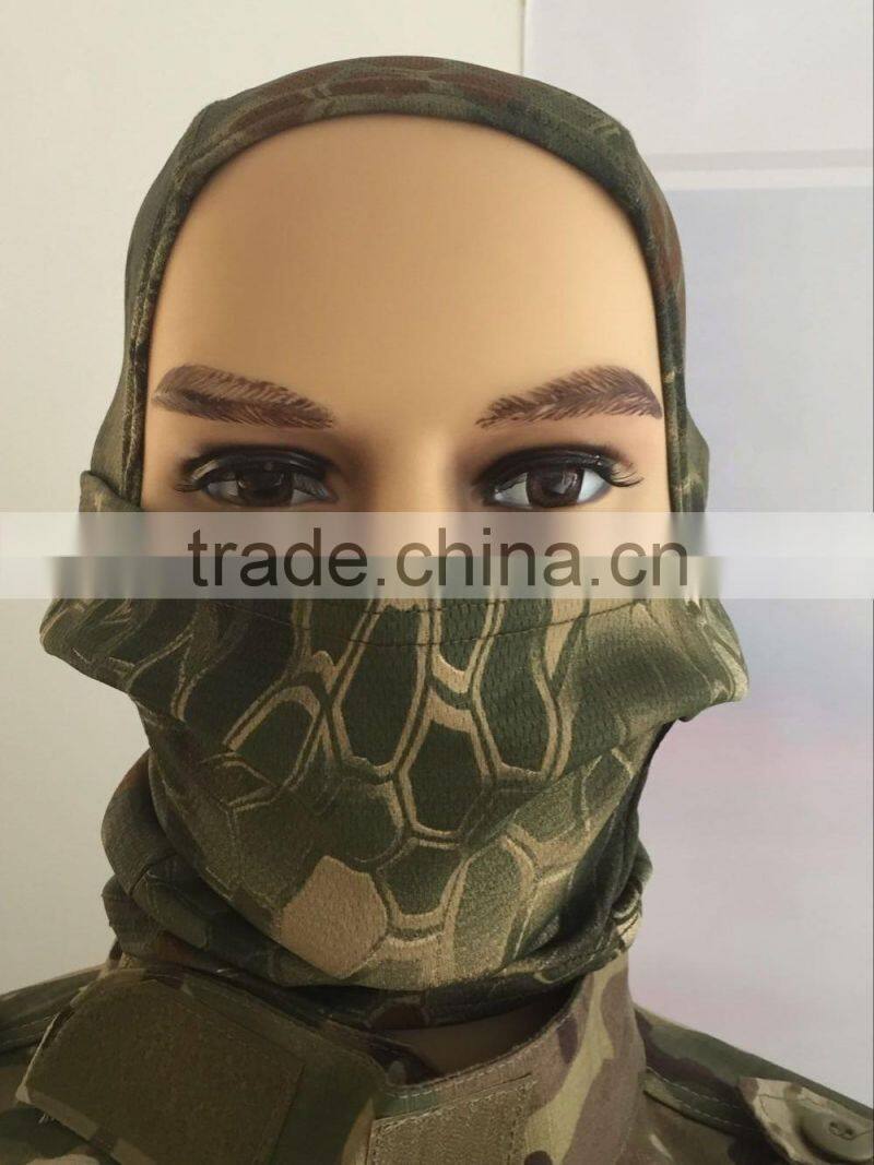Fashion Hunting headcover 100% polyester fleece sport tactical military balaclava full face mask