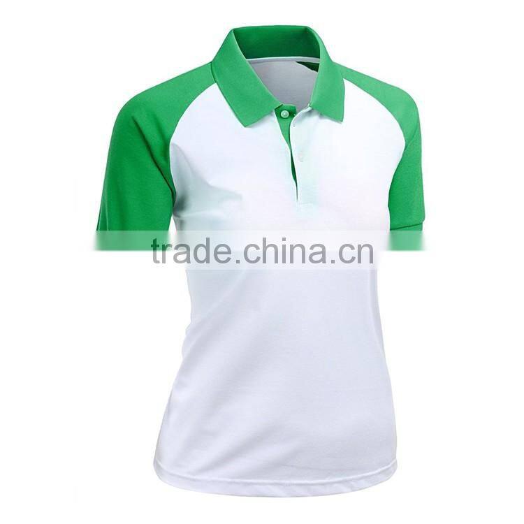 100 Polyester Women Slim Fit Bulk High Quality Sublimated Sport Polo Shirt