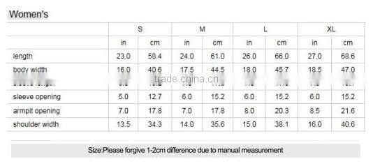 OEM Custom Ladies Sports Elastic Long Sleeve T Shirt 2016