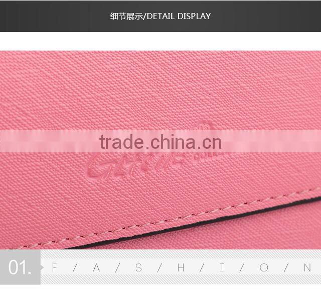 Wholesales Guangzhou Genuine Cow Leather Ladies Envelope Clutch Bag Women Clutch HandBag