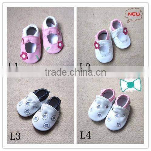 2013 popular baby summer leather shoes bare shoe for sandal shoes