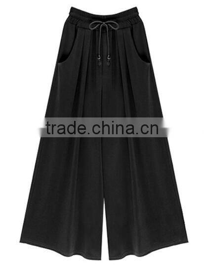 EY0542P new design fashion loose women dress pants made in china