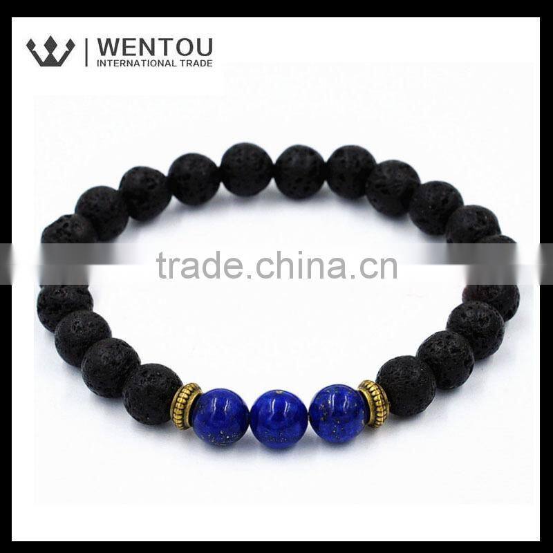 New designs Hot sale Lava Beads Bracelet