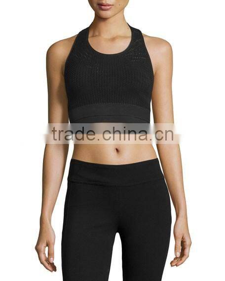 Wholesale cheap sexy women's running yoga sports bra seamless clothing