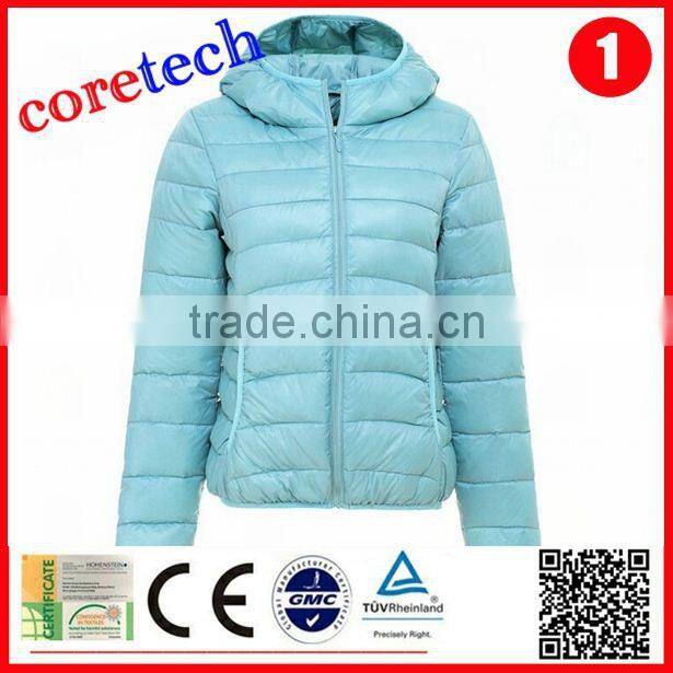 fashion customized red outdoor down jacket factory