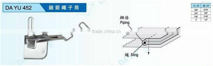 Folder/binder sewing machine part DA YU 452