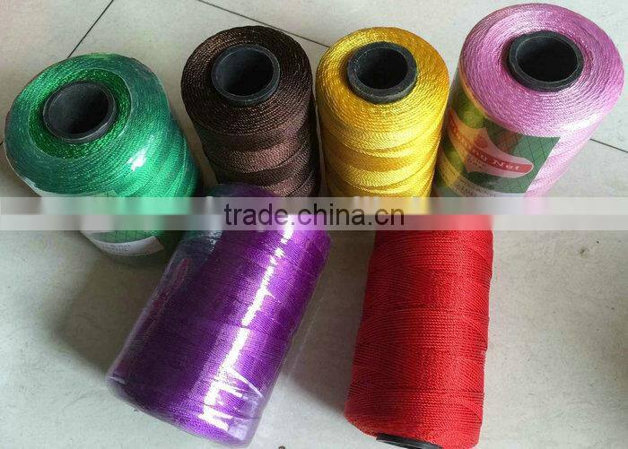 Custom High Color Fastness Good Elasticity Sewing Thread Polyester
