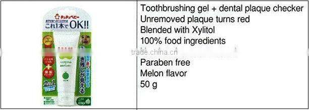 Japan Toothpaste for Babies Melon Taste 50g Wholesale