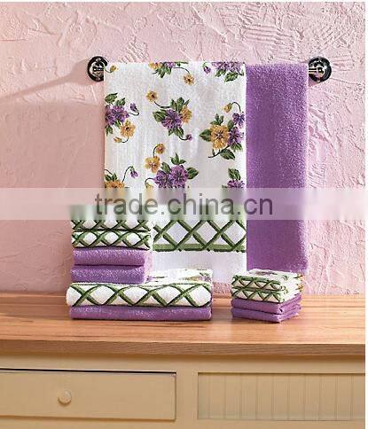 Pakistan Fashion Yarn Dyed Cotton Jacquard Towel