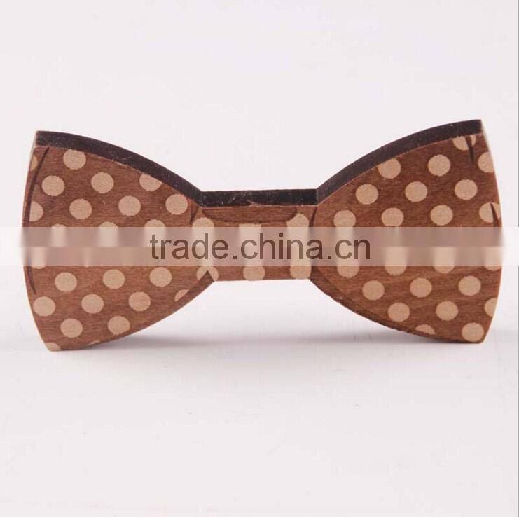 Wooden Bow Tie Novelty Men's Gifts Wood Wedding Wood Tuxed Bowtie Necktie