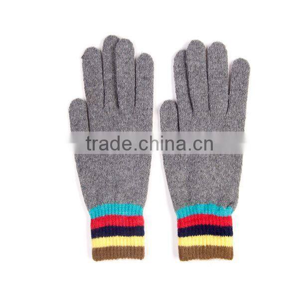 New Fashion colourful Acrylic Gloves TG-1015
