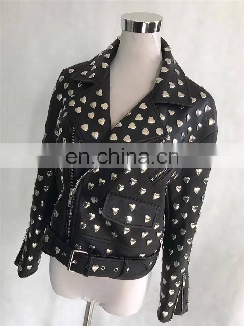 2017 Real Leather Jackets Wholesale Women Fashion Sheepskin Jackets for Ladies