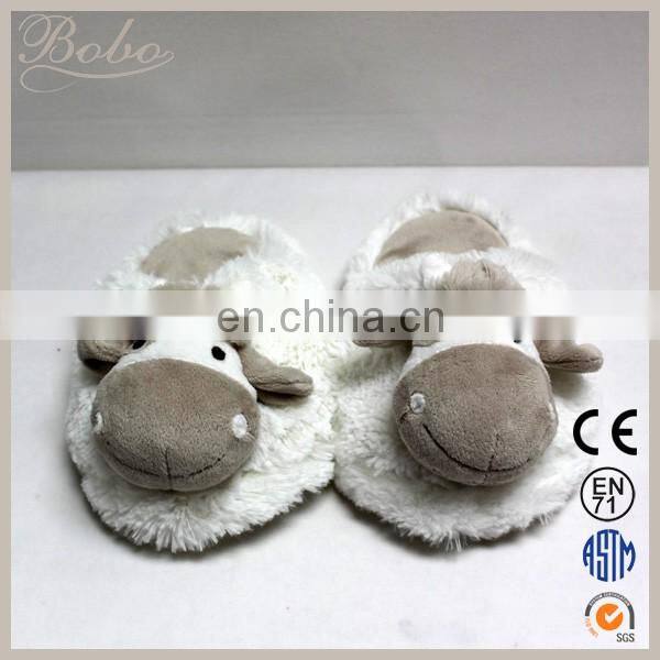 Plush Cow Slipper Wholesale Bedroom Animal Slipper
