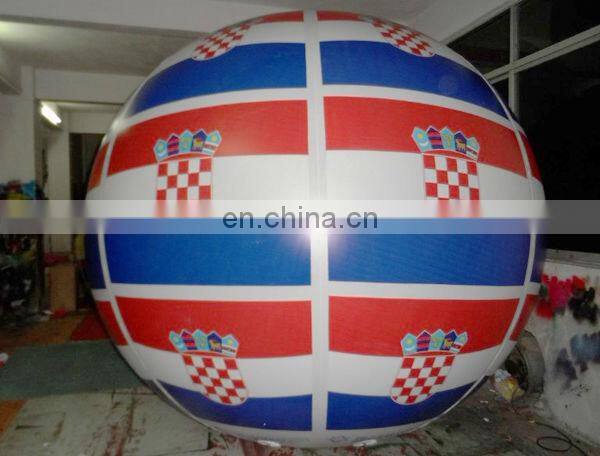 flying balloon helium inflatable national flag helium balloon