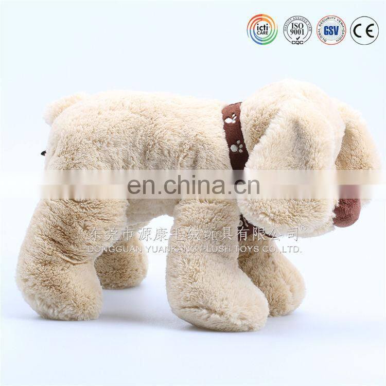 Super Soft Fabric Cute Dog Plush Toy , Custom Plush Toys , mascot stuffed bulldog