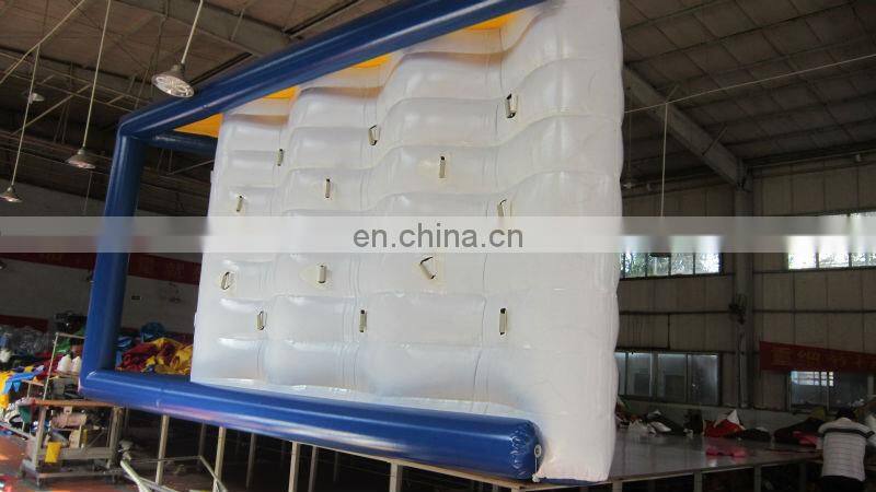 inflatable water climbing wall commerical inflatable water slide