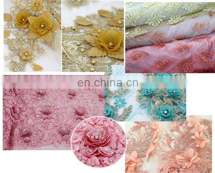 African wedding chemical laceNigeria party dress laceWholesale guipure lace round shape