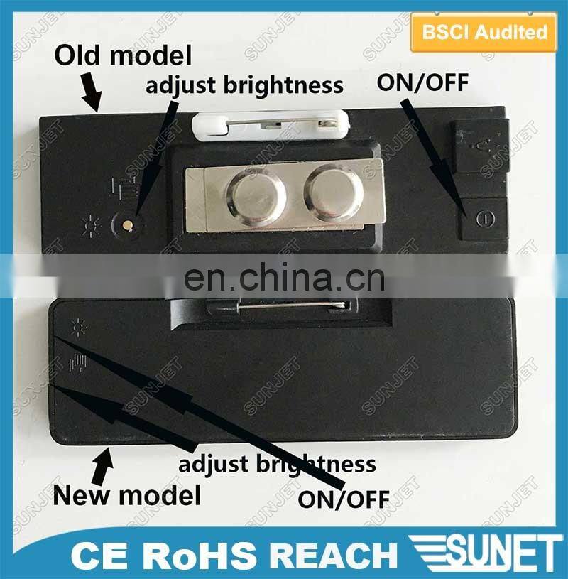 innovated product 2017 Electronic Components led displays custom lapel pins