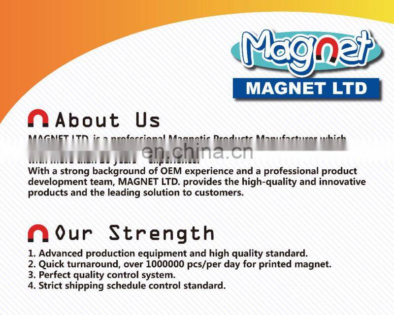 China manufacturer standard magnetic memo pad
