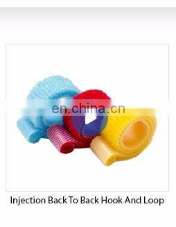 Wholesale back to back double side hook and loop, fastener tape from OEM factory