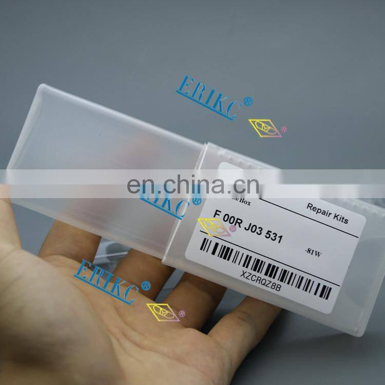 ERIKC fuel injector repair kits F 00R J03 531( F00RJ03531) car repair tool kit F00R J03 531 include DLLA145P2270 for 0445120297