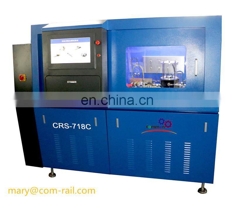 2019 Hot sale CRS-718C common rail injector test bench with piezo and fuel injector cleaning function