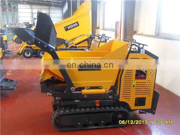 hydraulic mini track dumper
