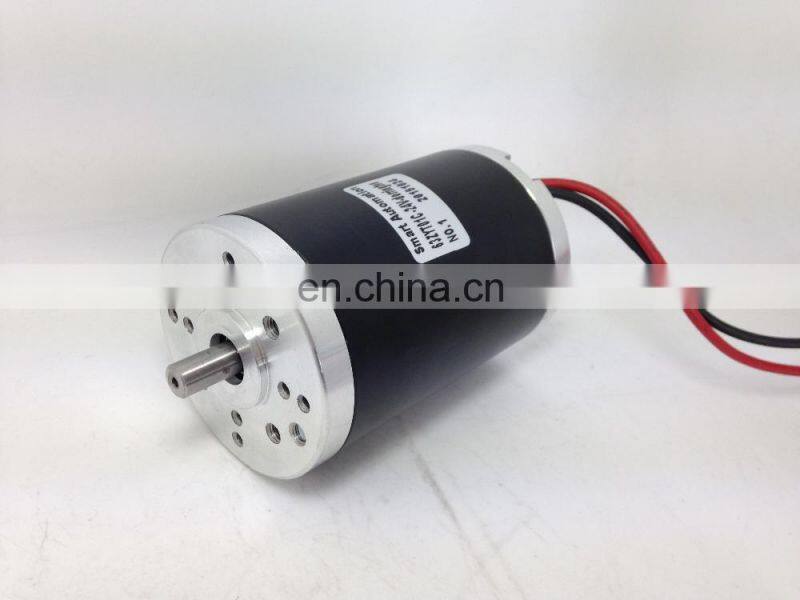 63ZYT01- ES permanent magnet 12 volt dc Electric Scooter Motor, 12v no load 5000rpm