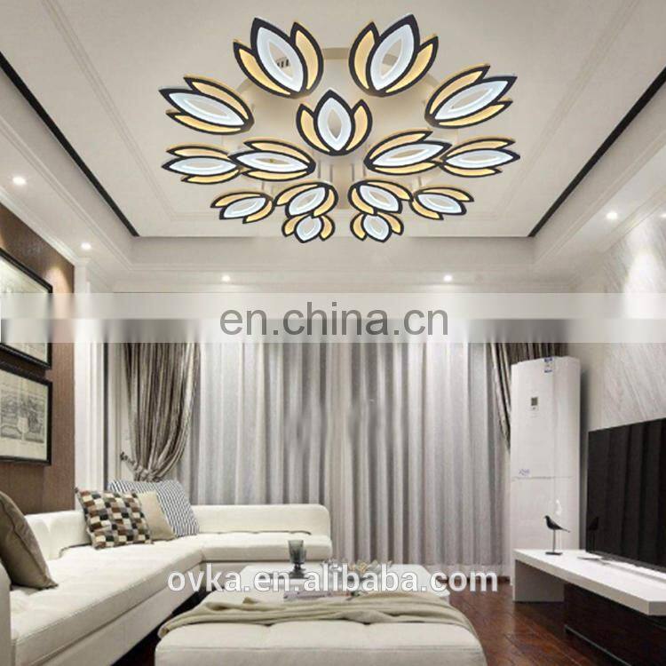 Nice ceiling lamp many people like the art creative acrylic ceiling lamp
