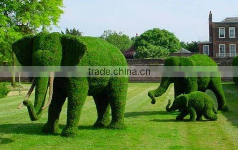 Lisaurus-S Christmas Atificial Grass Shopping Mall Decoration Animal Topiary for Garden Decor