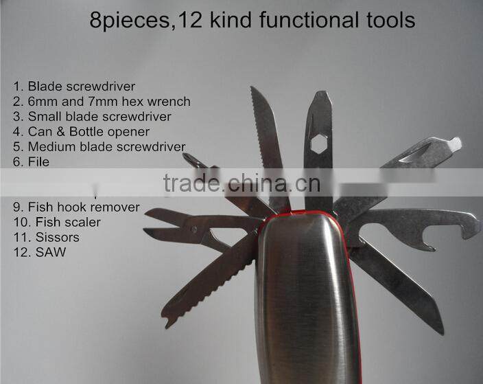 HOT Multi emergency led torch flashlight with tools